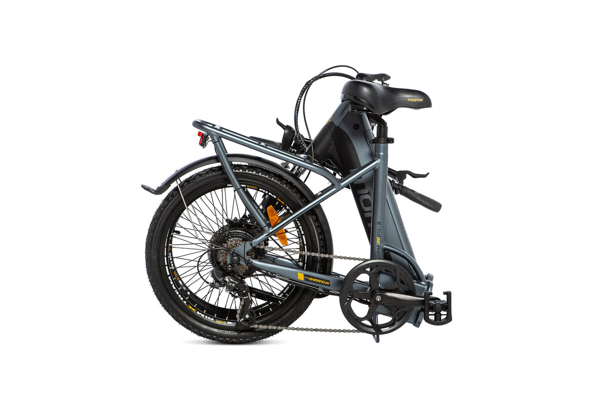Bicicleta plegable Moma Bikes FAT PRO 20 , Equipada Full SHIMANO, freno de  discos hidráulicos, Bat. Ion Lthium integrada y amovible 48V 15Ah