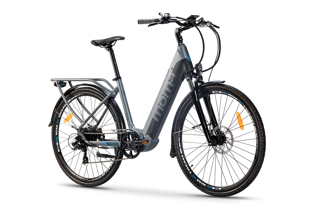 Moma Bikes Bicicleta Electrica 'E26.2', Aluminio, SHIMANO 7V