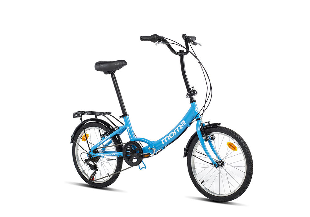 Moma Bikes Bicicleta Electrica Plegable Urbana Ebike20.2, Aluminio