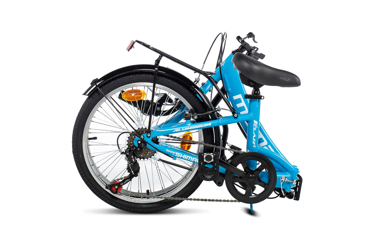 Moma Bikes Bicicleta Electrica, Plegable, Urbana EBIKE-20, Alu.