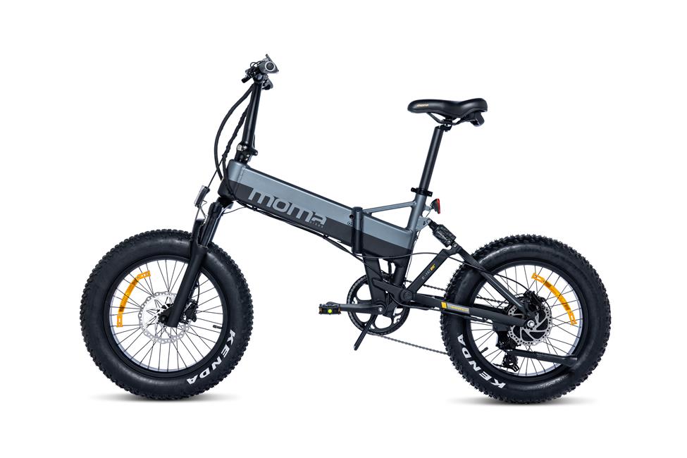 Moma Bikes E-FAT26PRO - Bicicleta Eléctrica Fatbike, Full SHIMANO Altus 8v,  Frenos de Disco Hidráulicos, Batería Litio integrada y extraíble de 48V